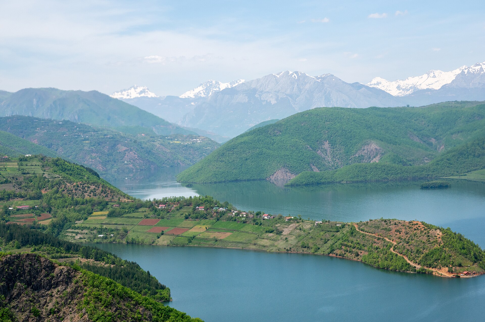 Albania mountains village