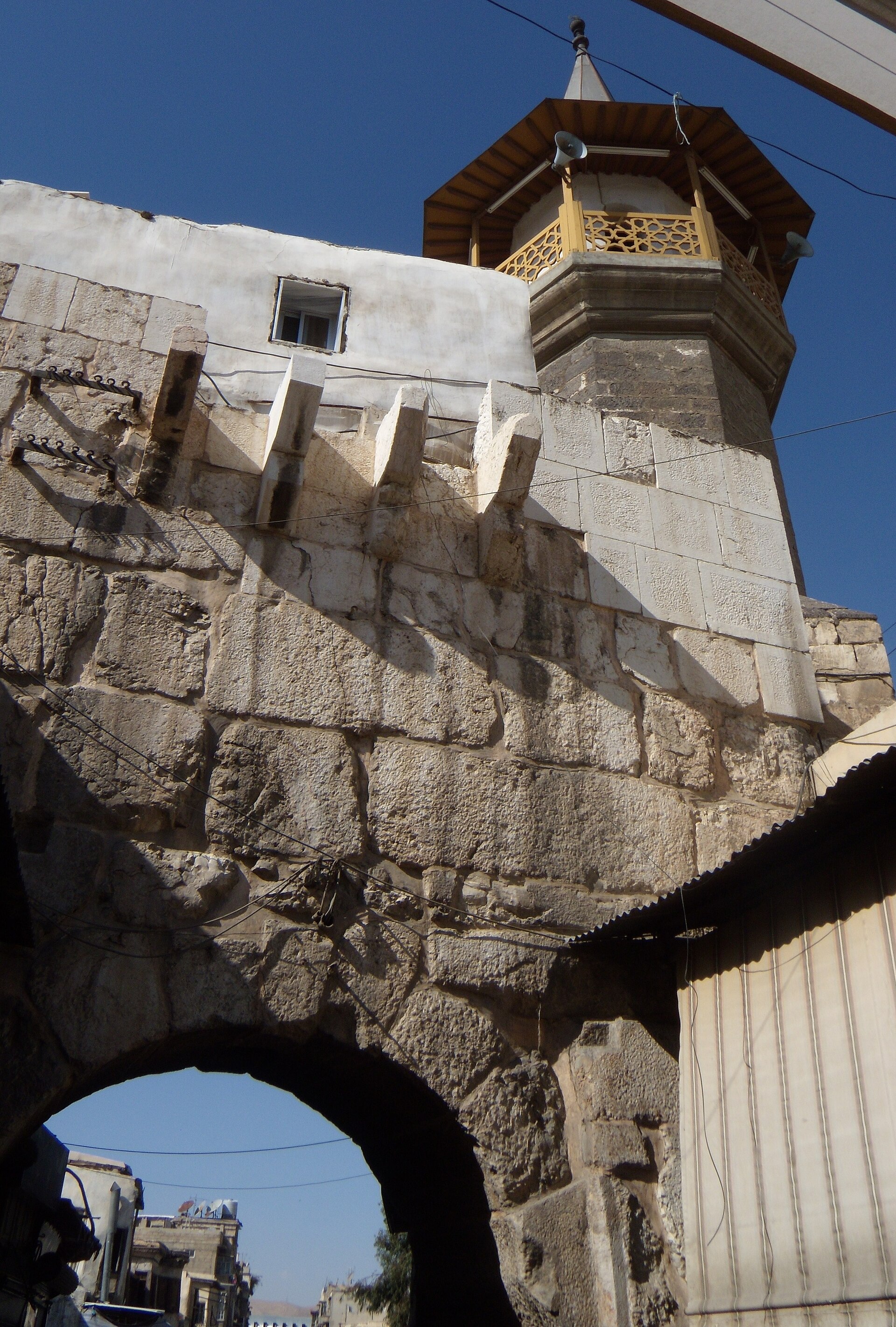 Damascus old city street