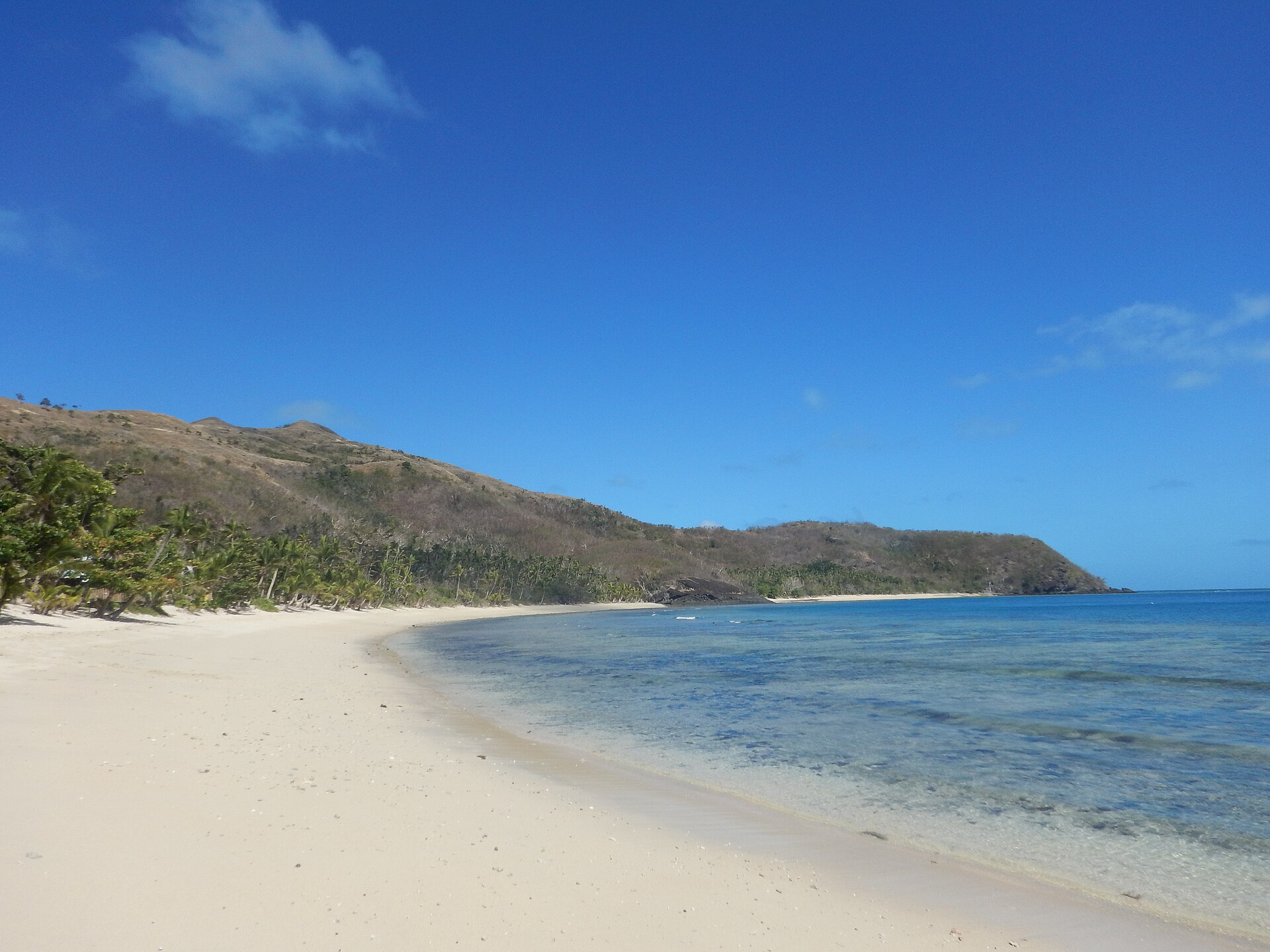 Fiji island beach