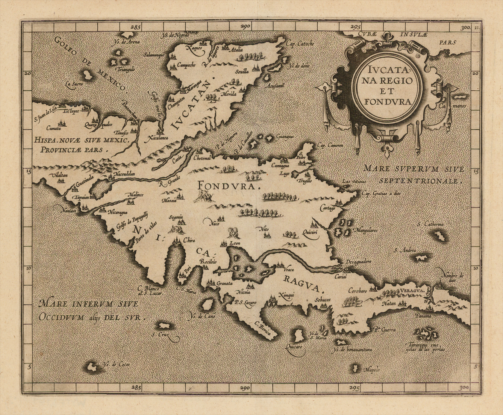 Central America colonial town