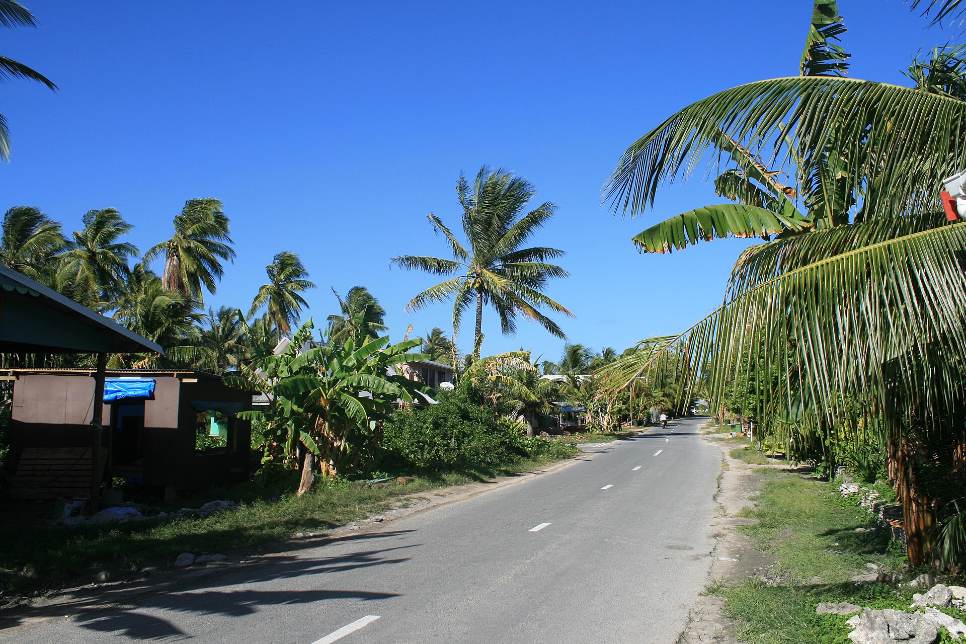 Funafuti Tuvalu island