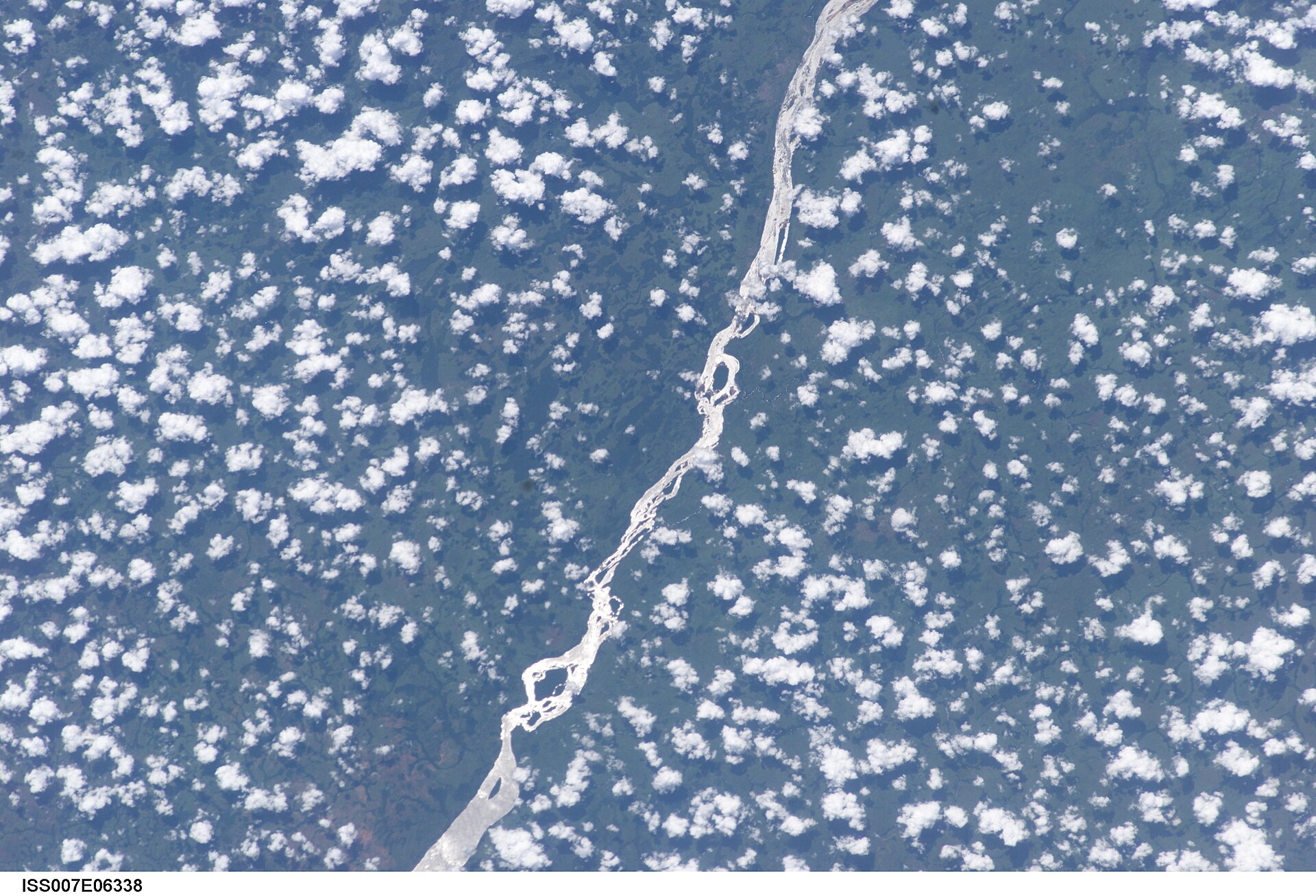 Central African Republic river landscape