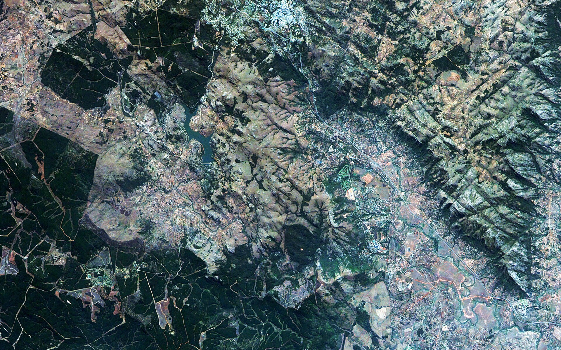 Mbabane Eswatini hills