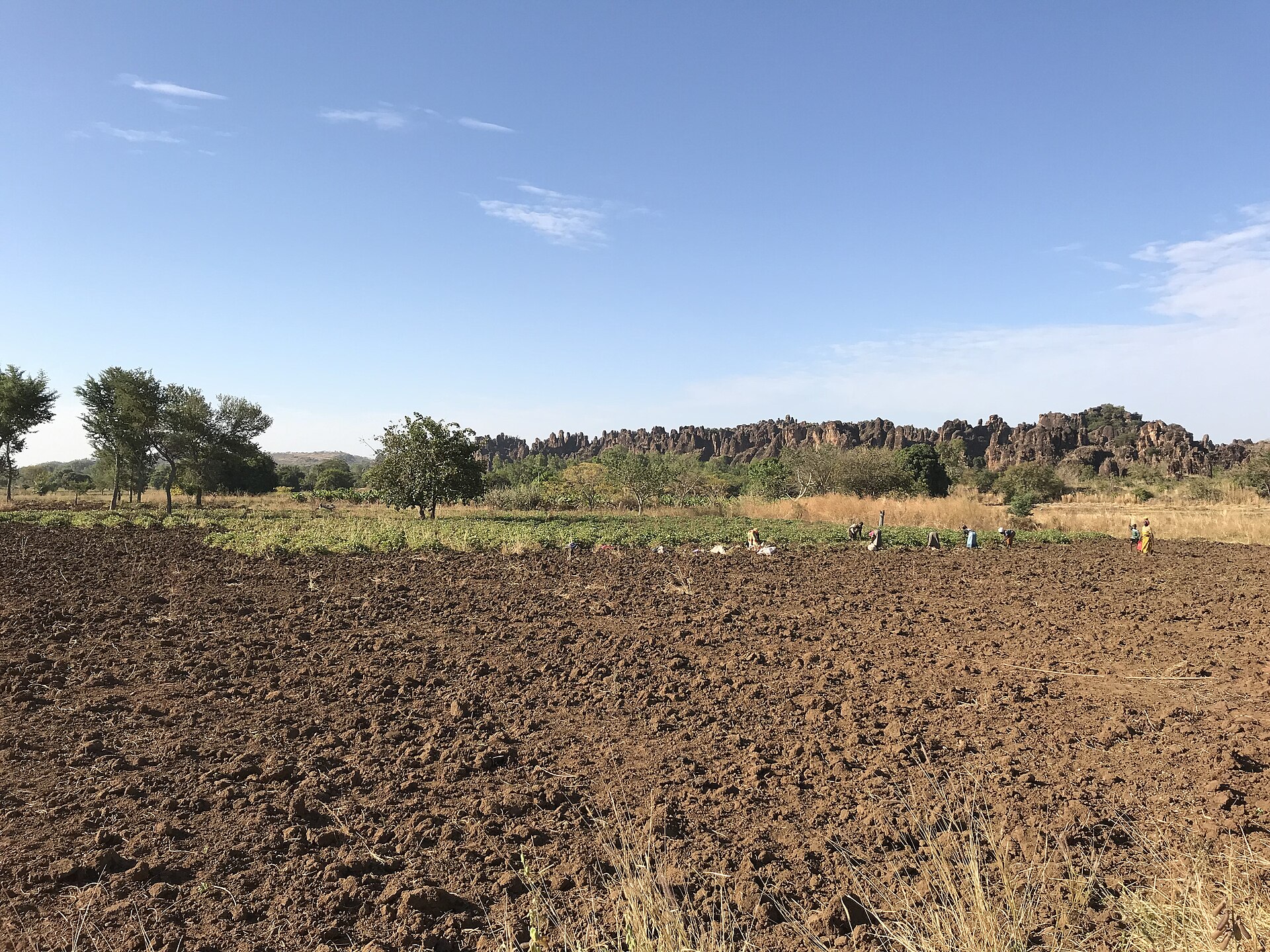 Sindou peaks landscape