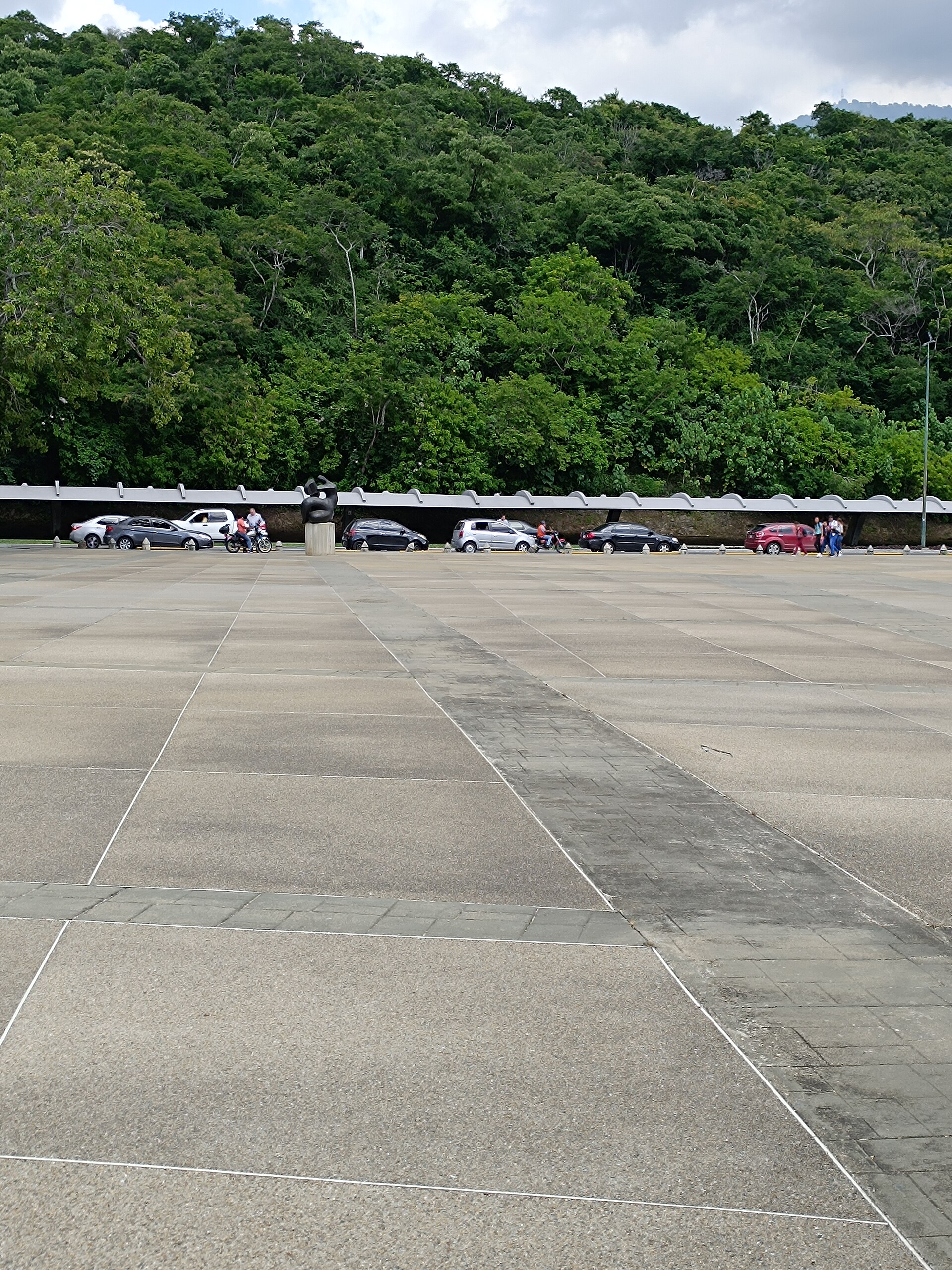 Venezuela city plaza