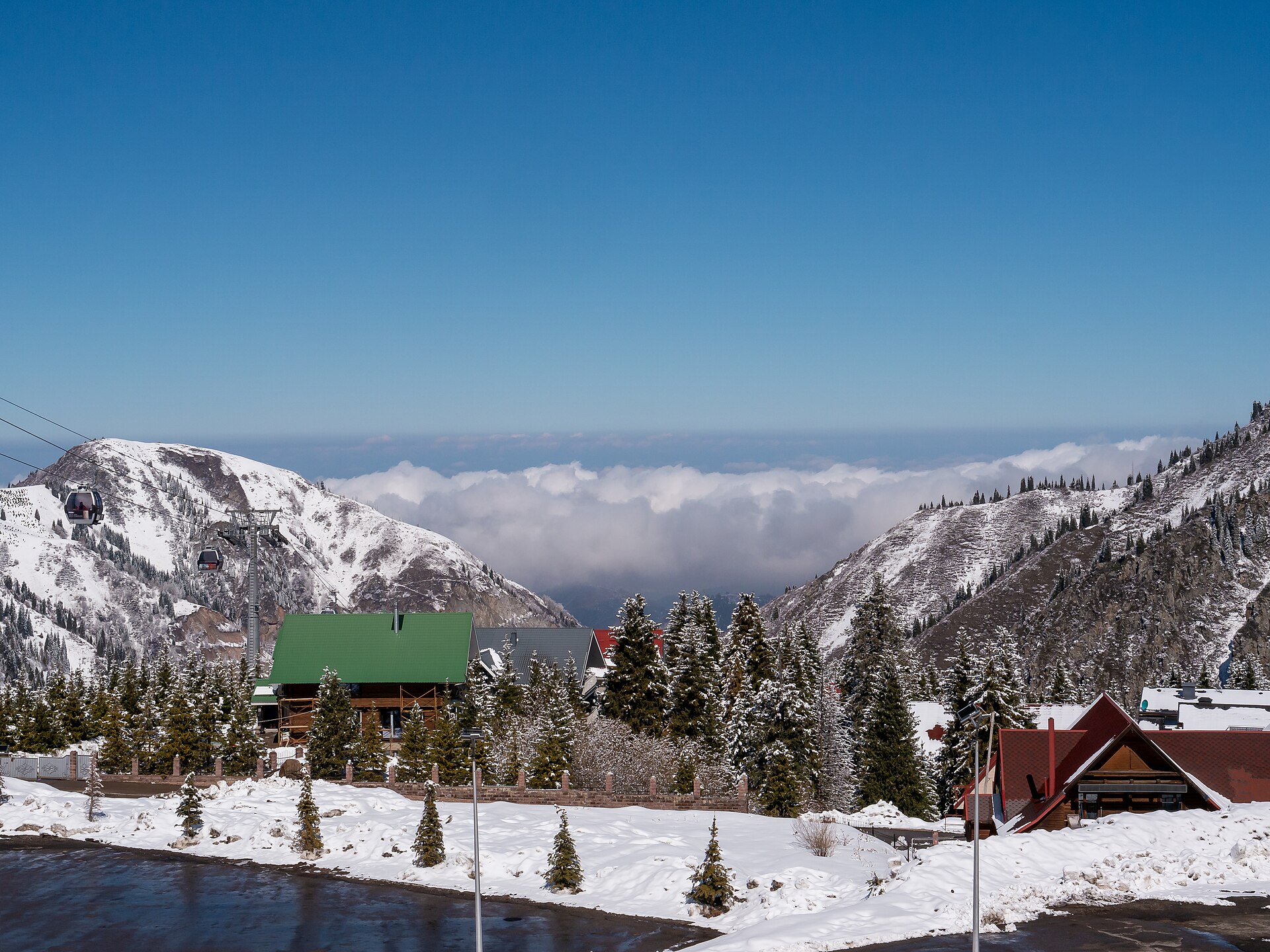 Almaty Kazakhstan mountains