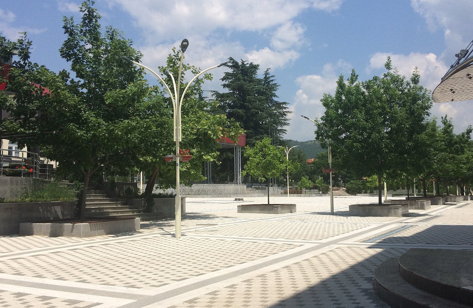 Bulgaria town square