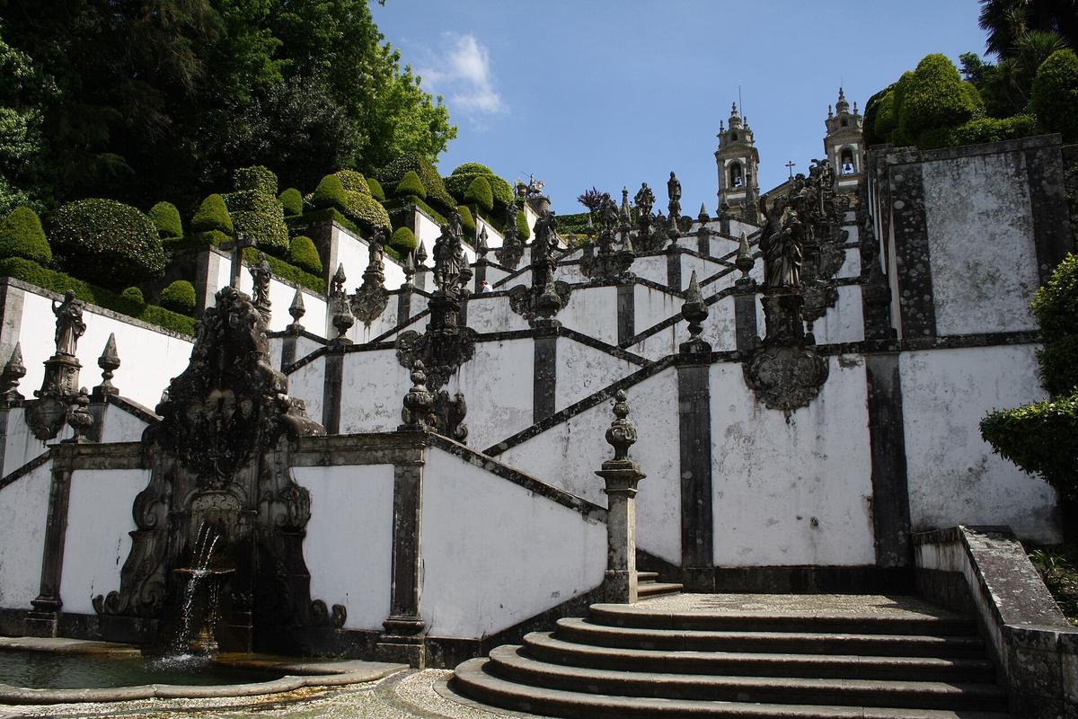 Bom Jesus stairway Braga