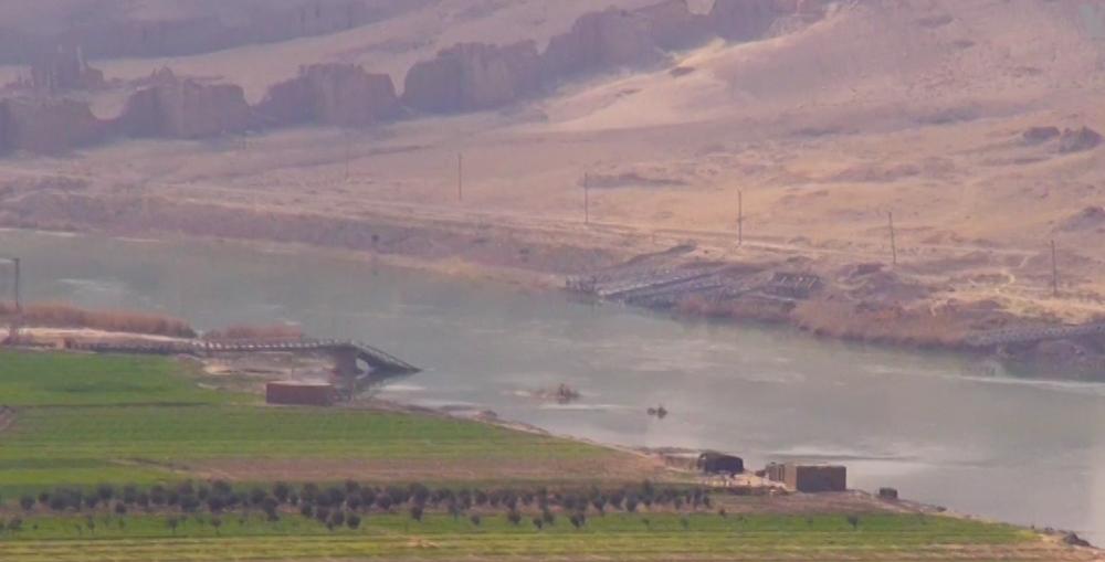 Syria Euphrates bridge