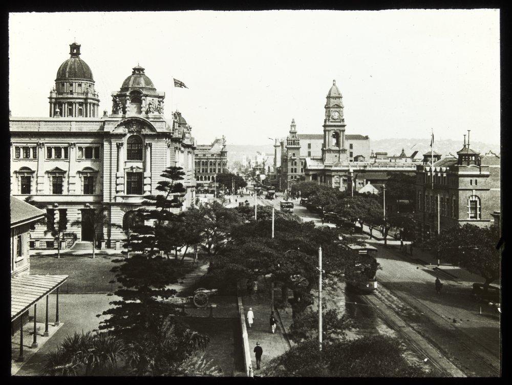 West Africa market street
