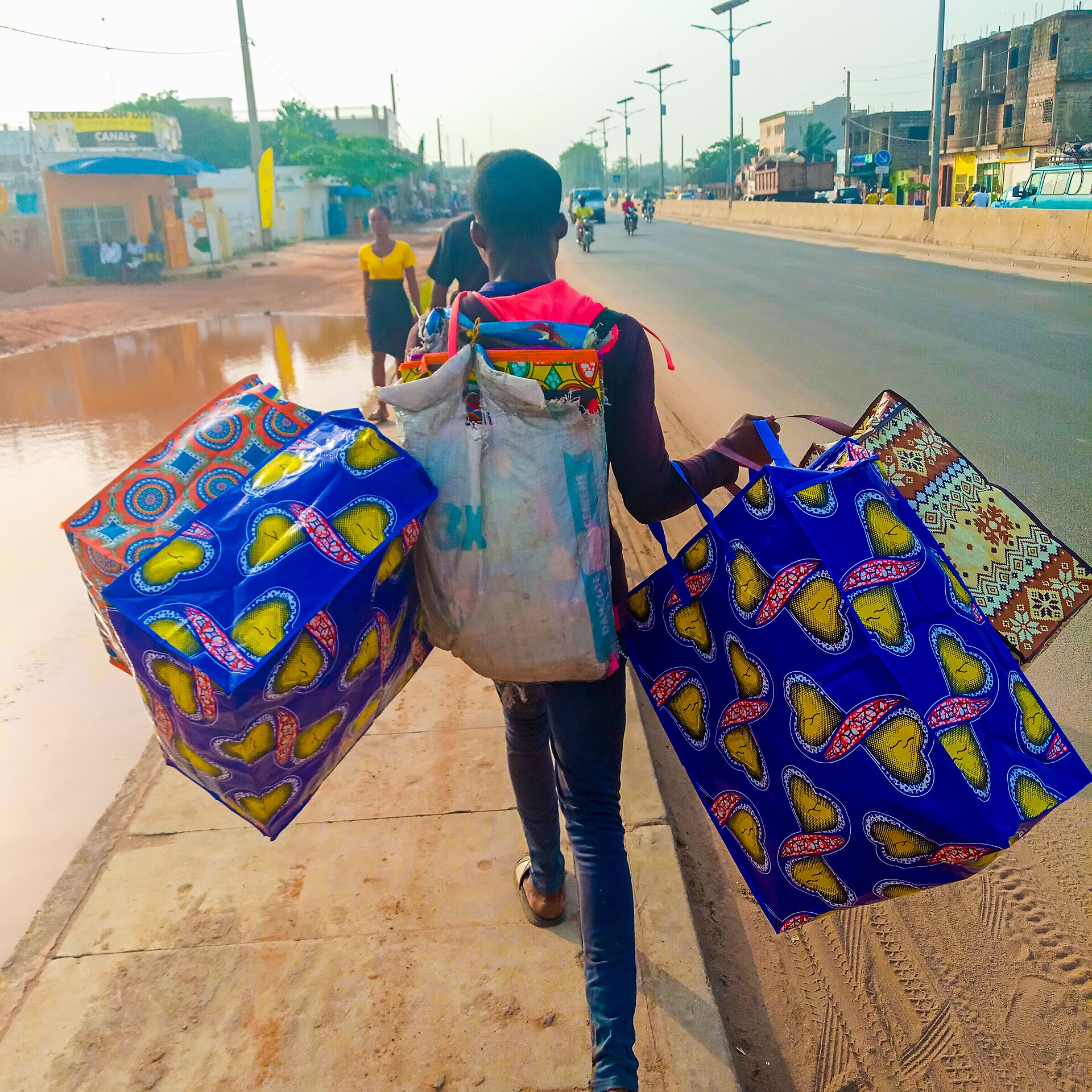 Abomey Benin street